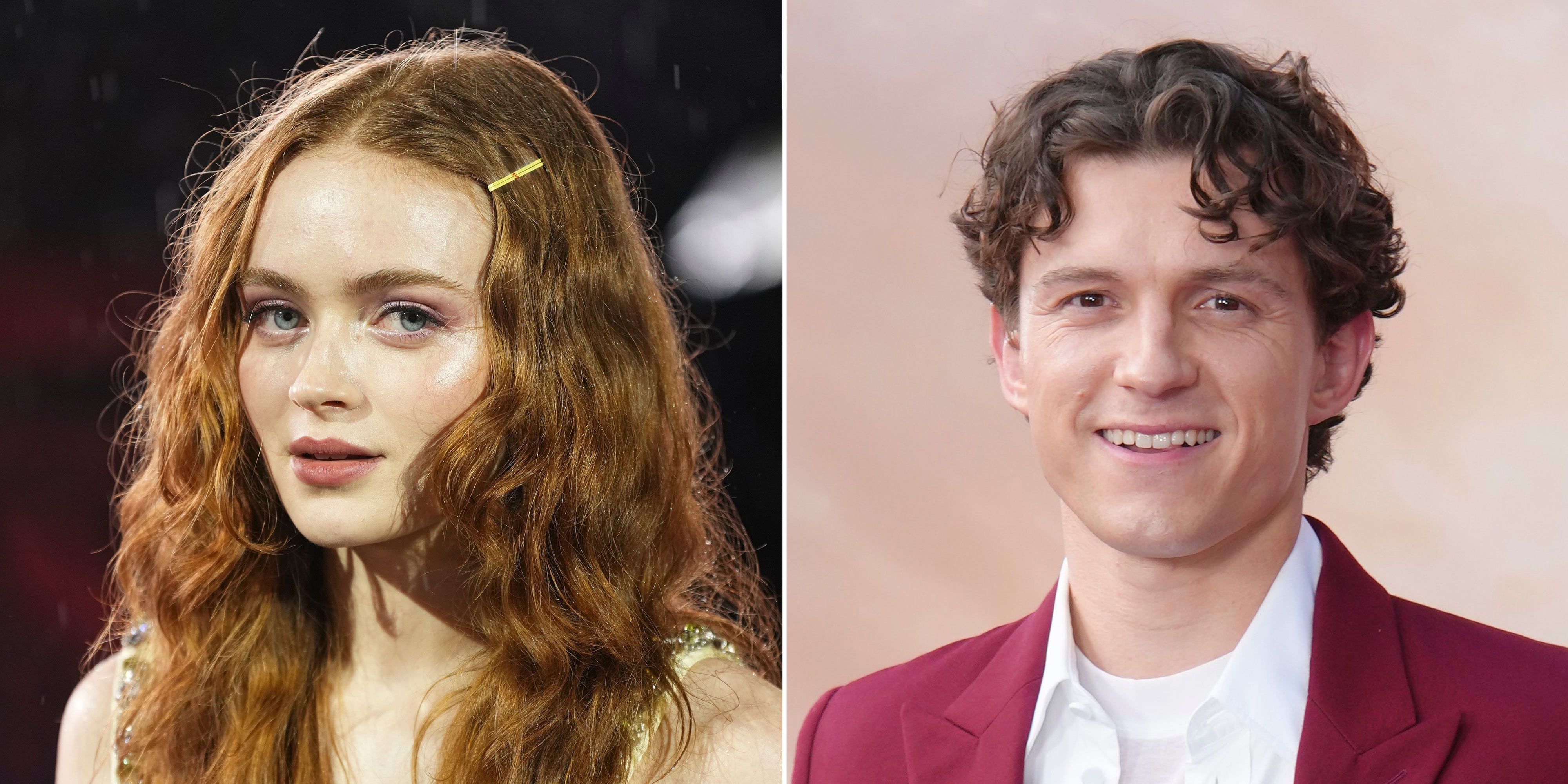 Sadie Sink og Tom Holland