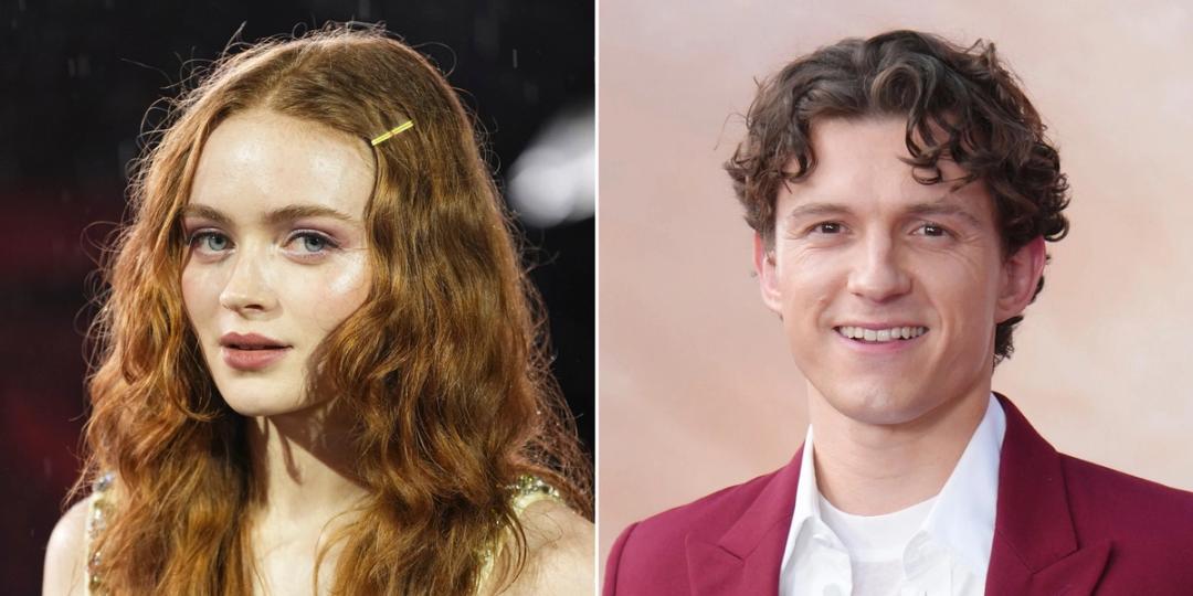Sadie Sink og Tom Holland