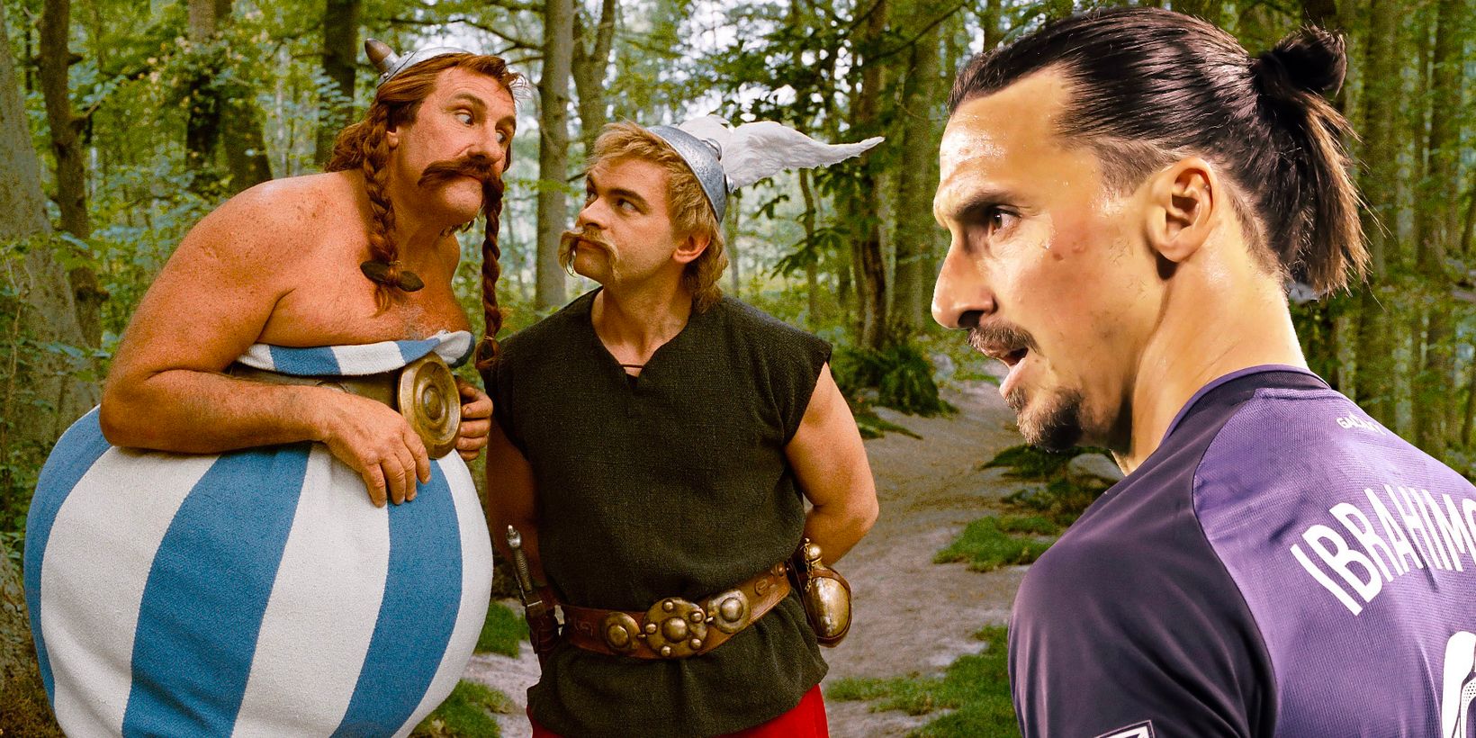Zlatan klar for Asterix og Obelix-film
