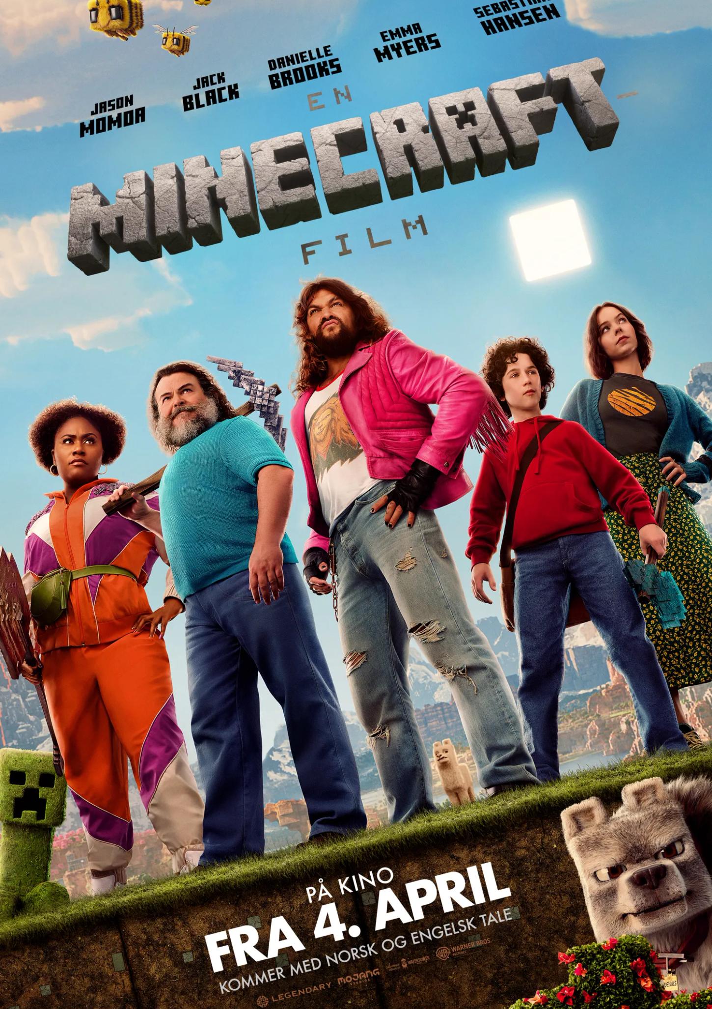 Plakat for 'En Minecraft-film'
