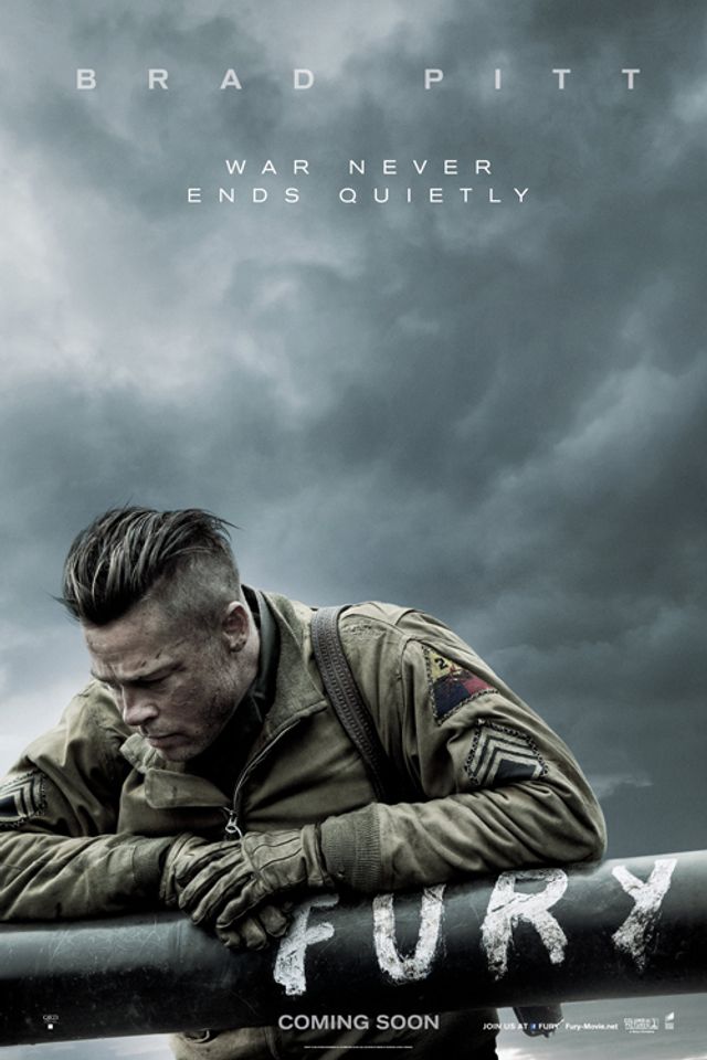 Brad Pitt i Fury