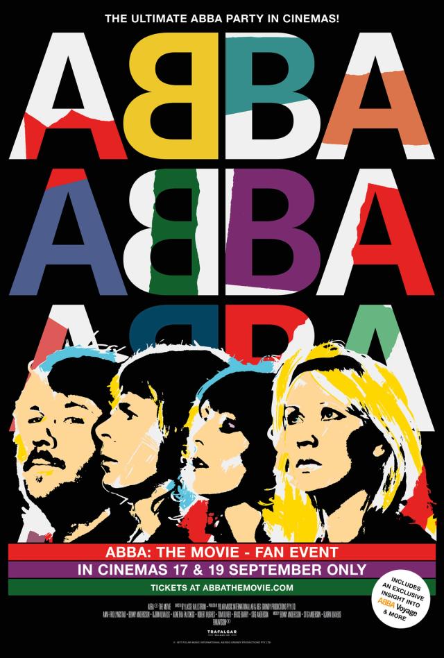 Plakat for 'ABBA: THE MOVIE - FAN EVENT'