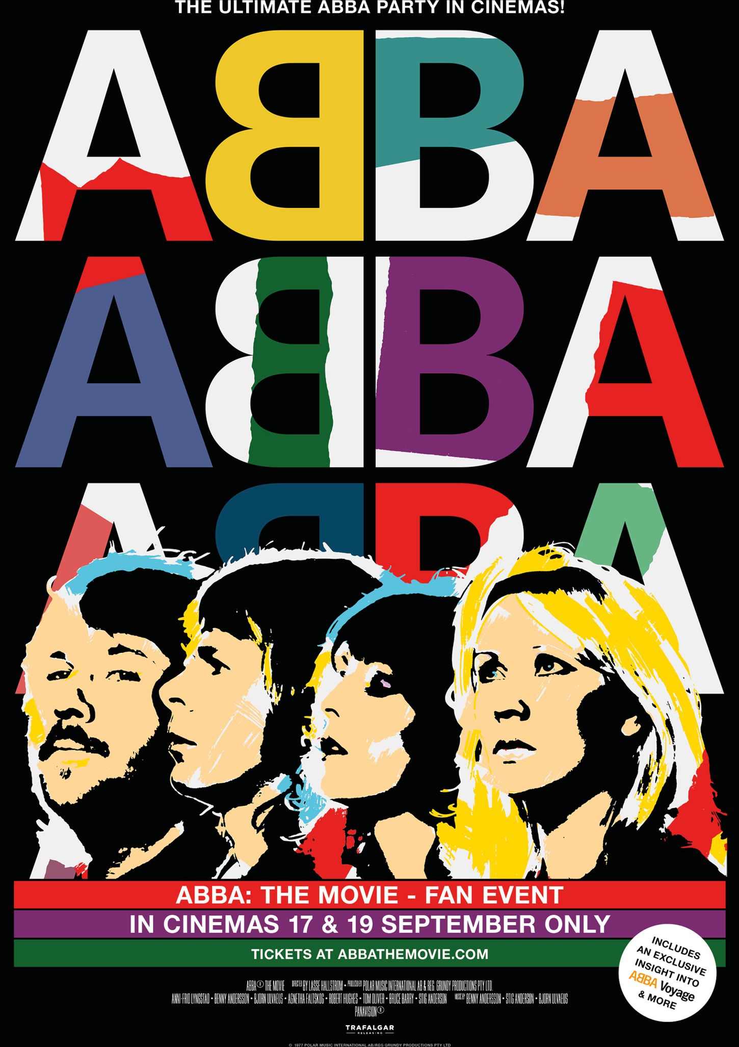 Plakat for 'ABBA: THE MOVIE - FAN EVENT'