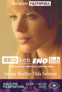 Plakat for 'Broken English'