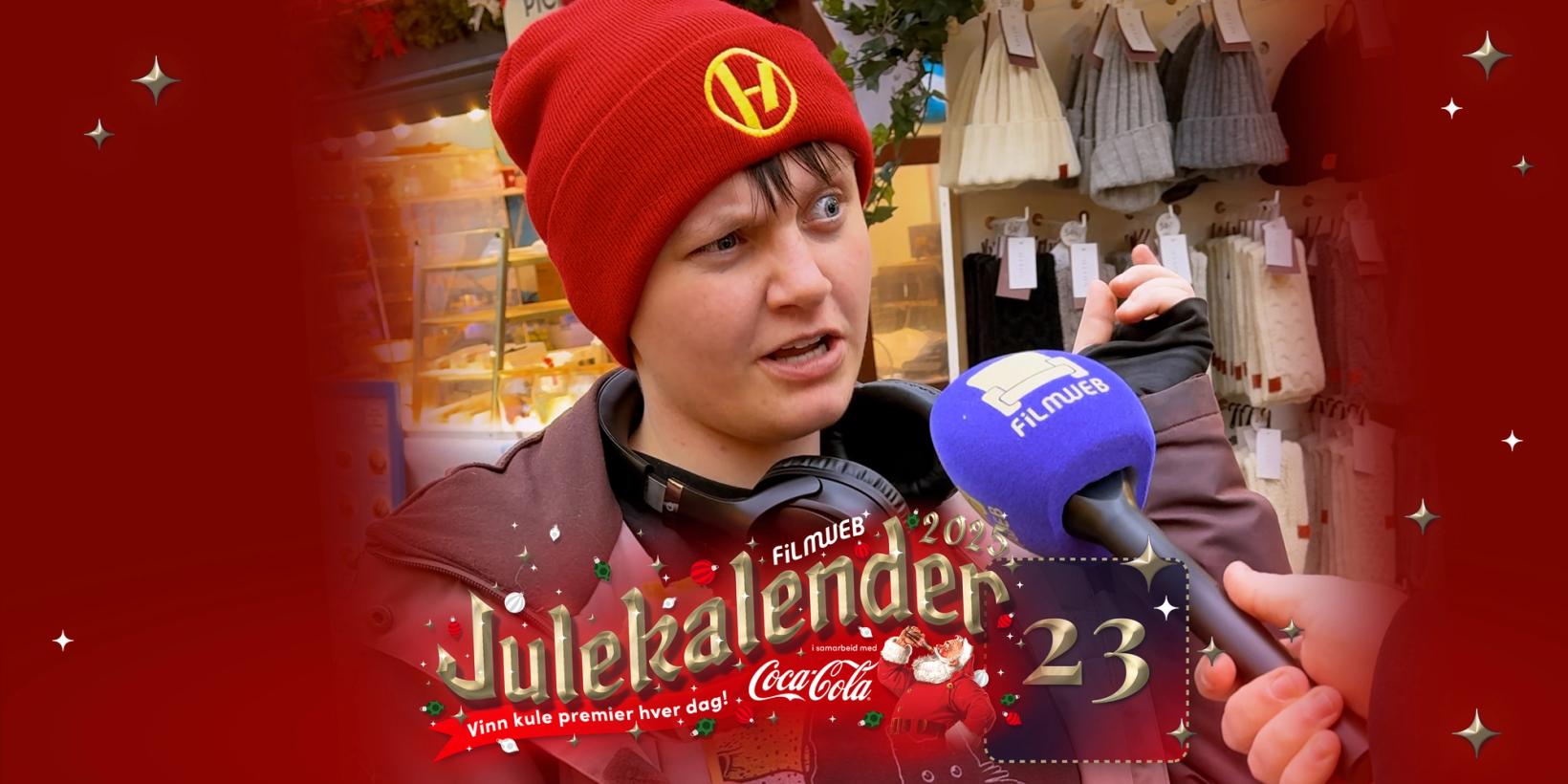 Filmwebs julekalender 2025 i samarbeid med Coca-Cola Zero Sugar – luke 23