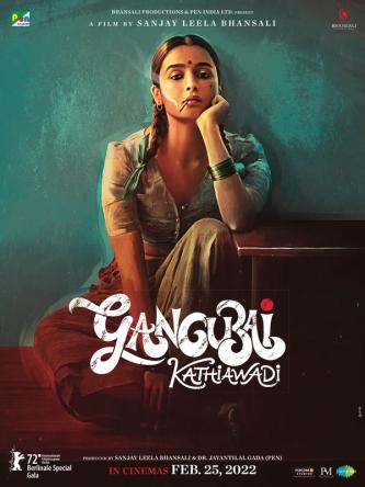 Plakat for 'Gangubai Kathiawadi '