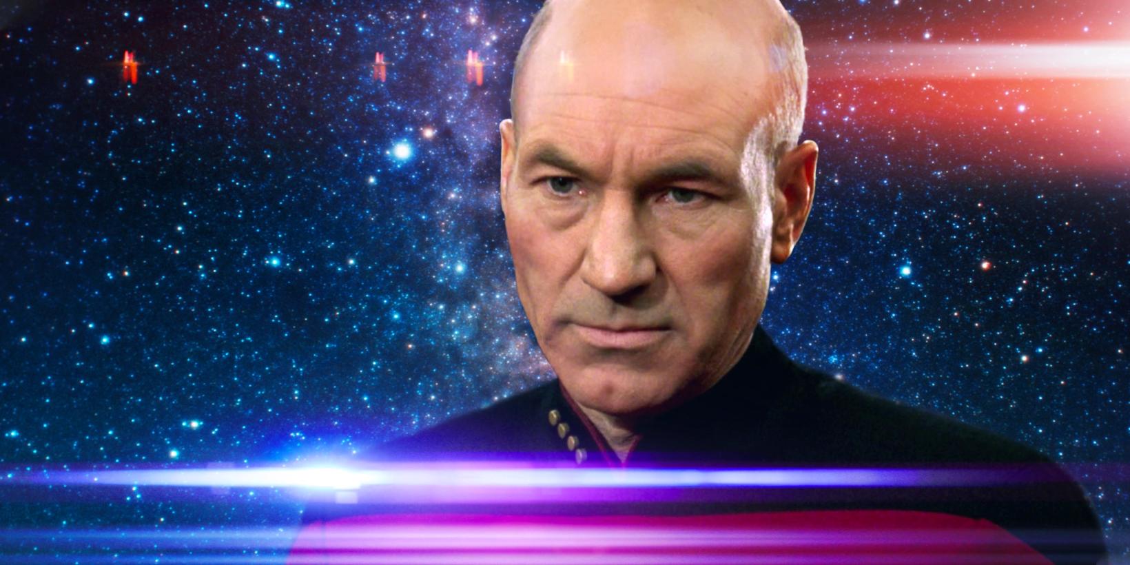 Patrick Stewart som kaptein Picard