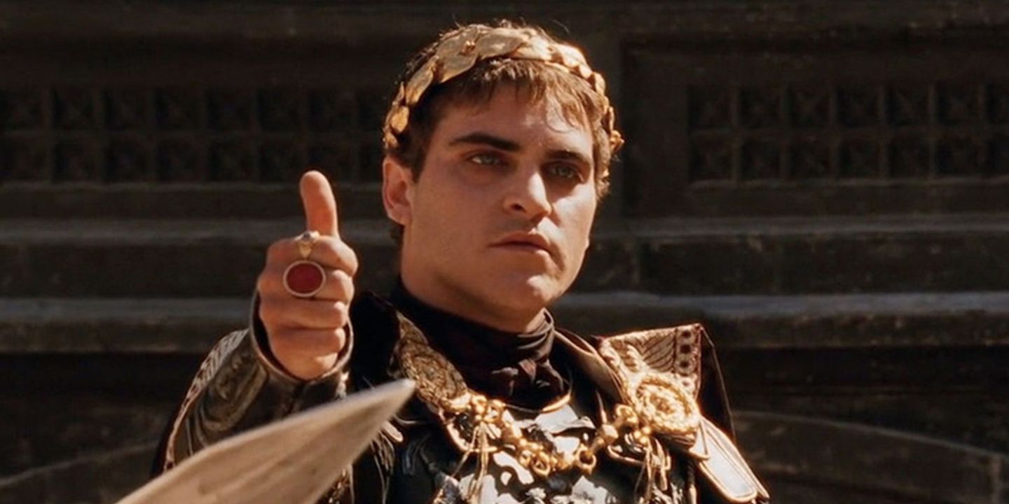 Joaquin Phoenix i Gladiator