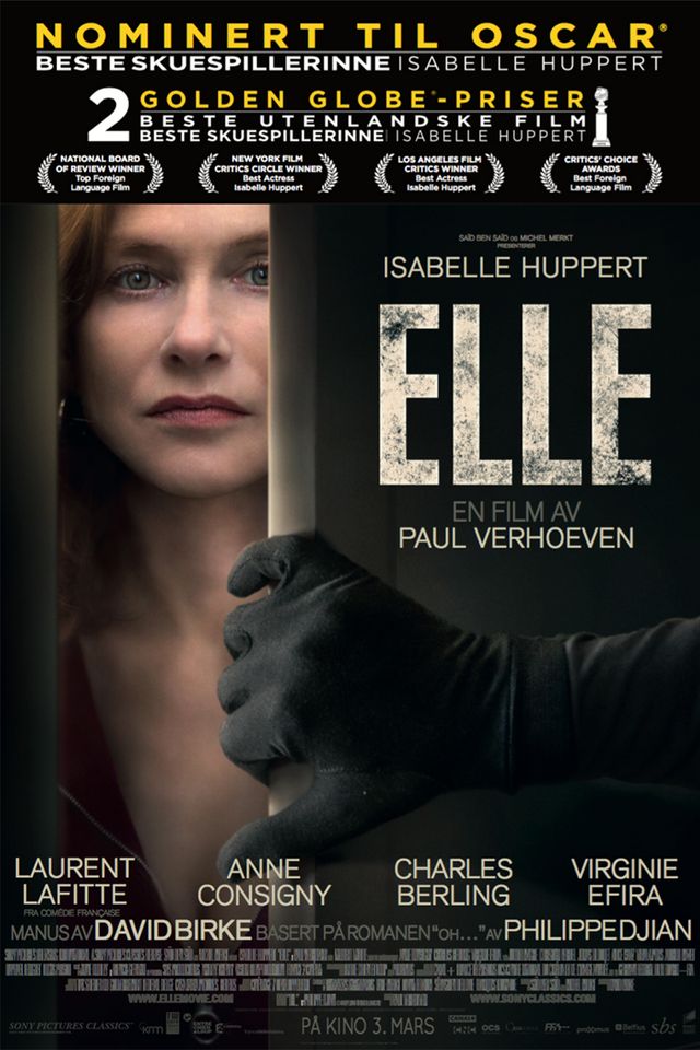 Isabelle Huppert i Elle