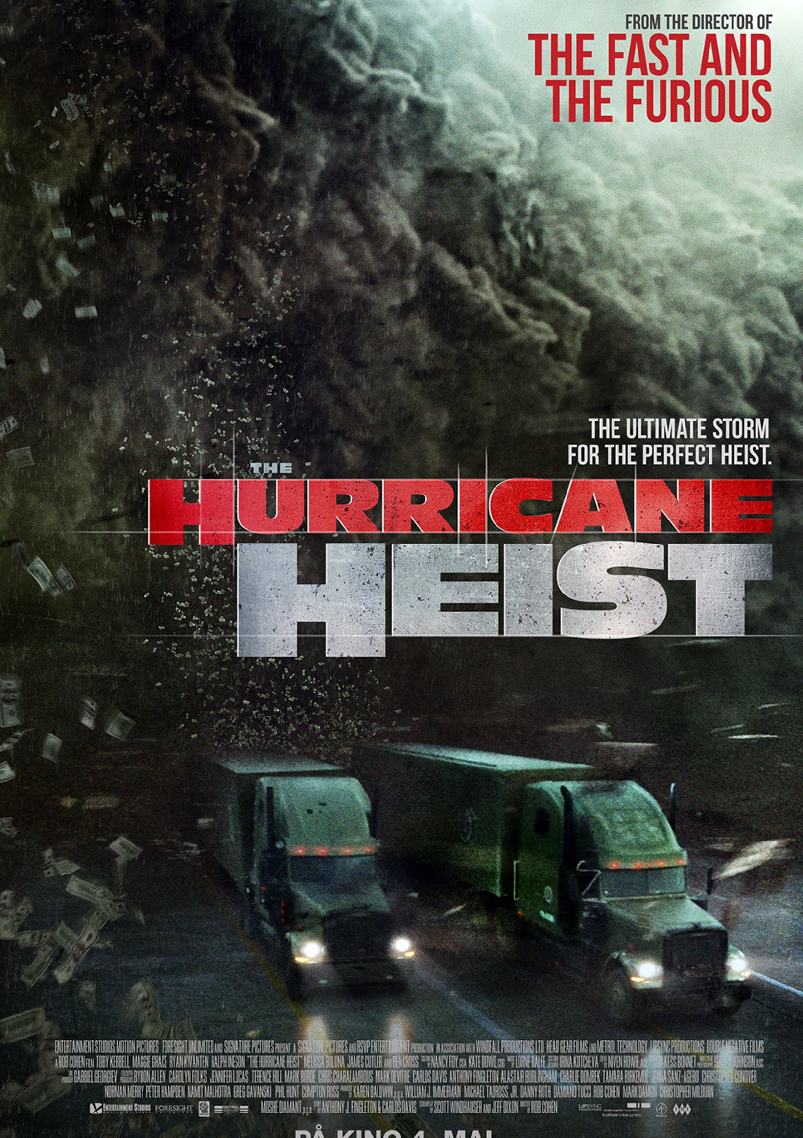 Plakat for 'The Hurricane Heist'