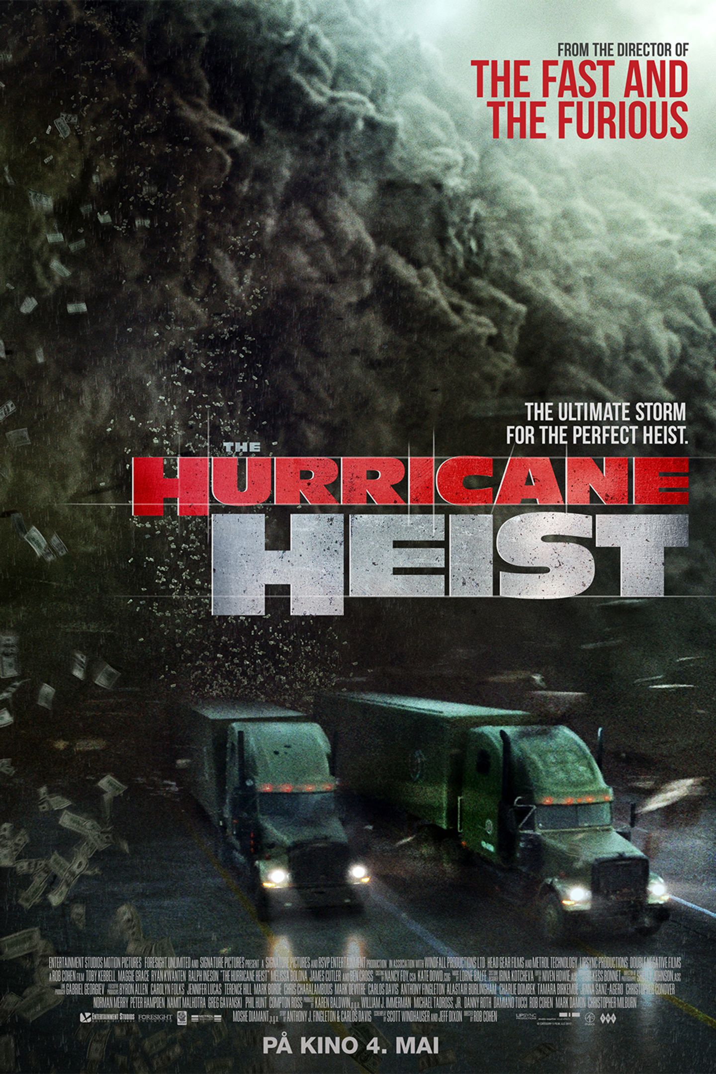 Plakat for 'The Hurricane Heist'