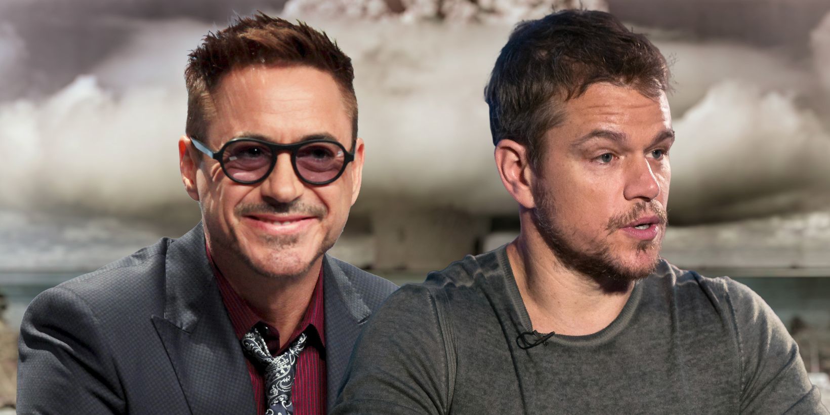 Robert Downey Jr. og Matt Damon