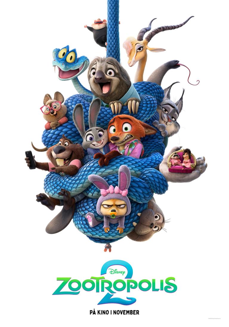 Plakat for 'Zootropolis 2'
