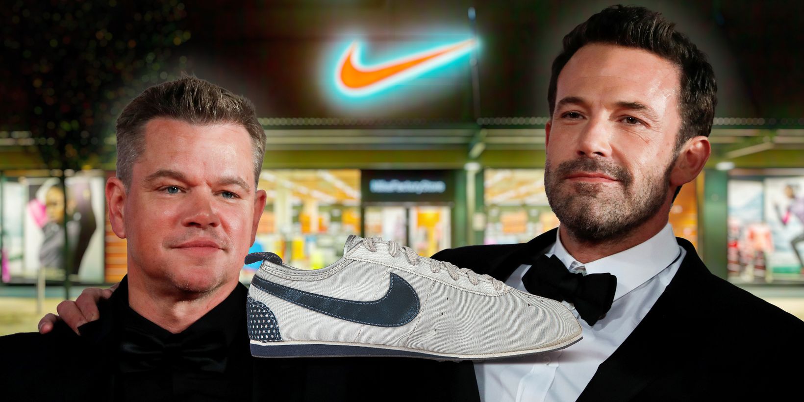 Matt Damon, Ben Affleck og en Nike-sko