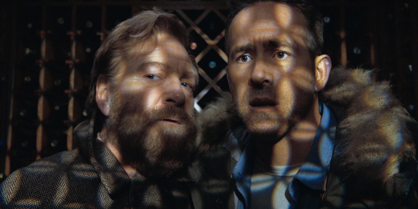 Kenneth Branagh og Ryan Reynolds i Mayday