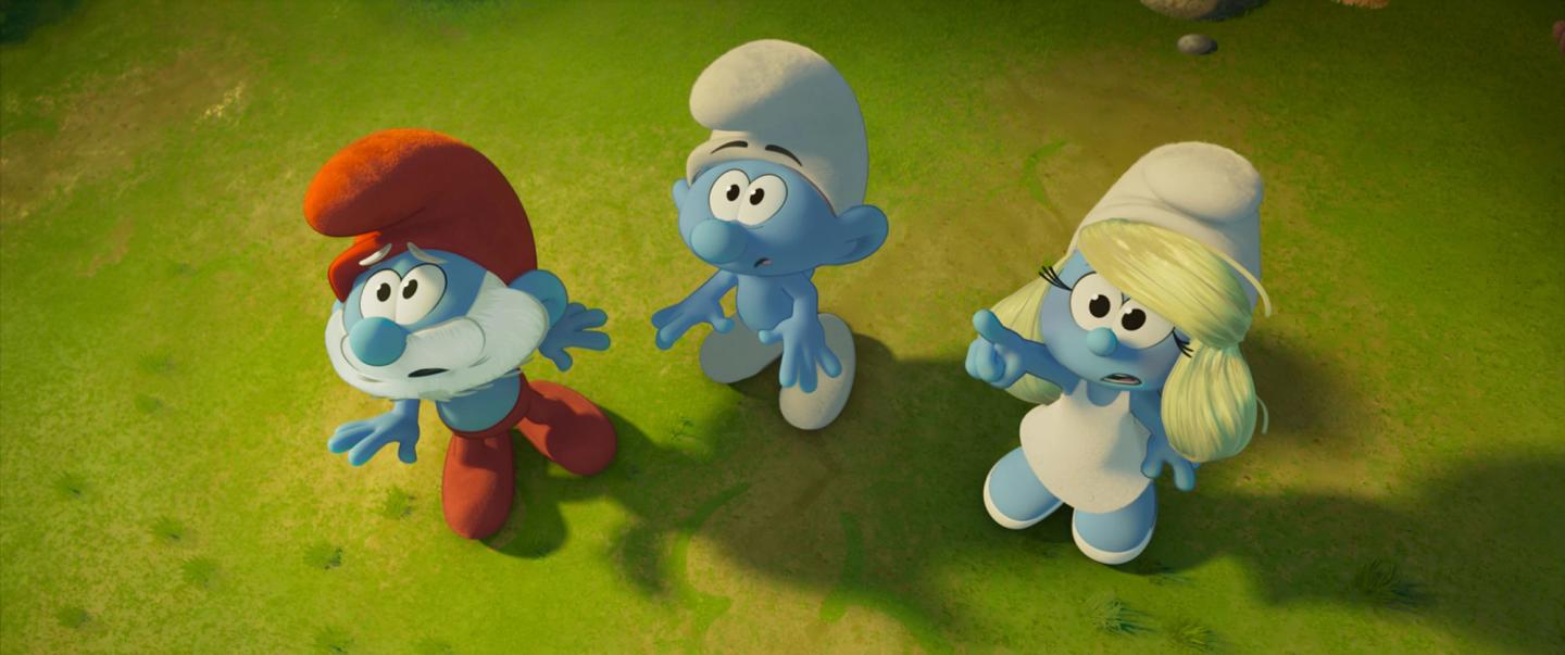 Bilde fra 'Smurfene: Filmen'