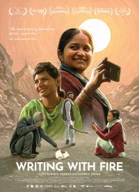 Plakat for 'Writing With Fire'