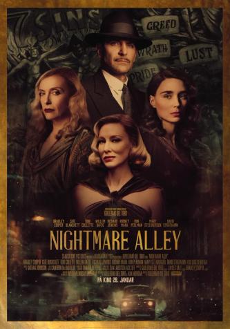 Plakat for 'Nightmare Alley'