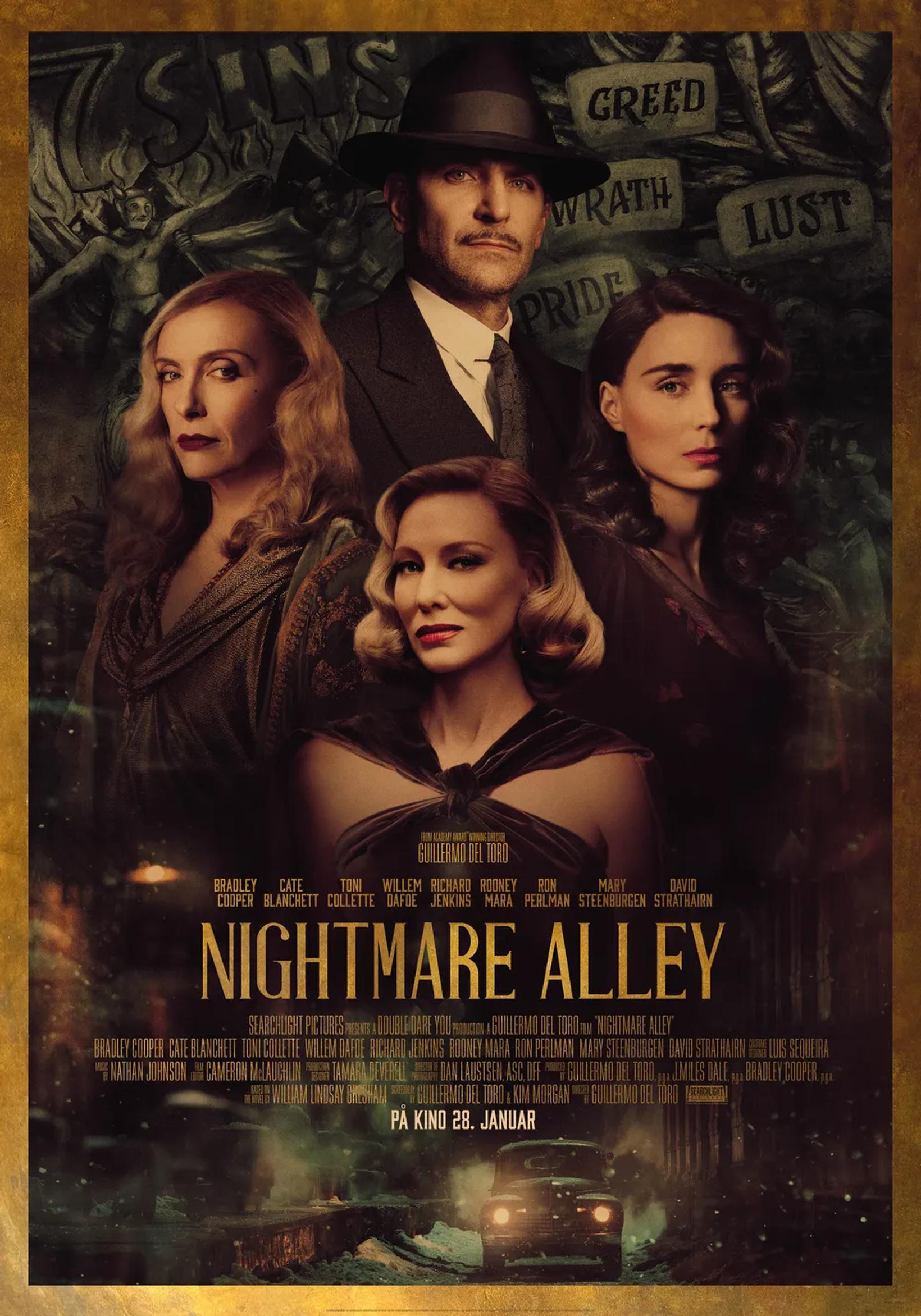 Plakat for 'Nightmare Alley'