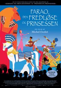 Plakat for 'Farao, den fredløse og prinsessen'