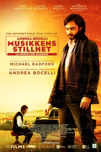 Plakat for 'Andrea Bocelli - Musikkens stillhet'
