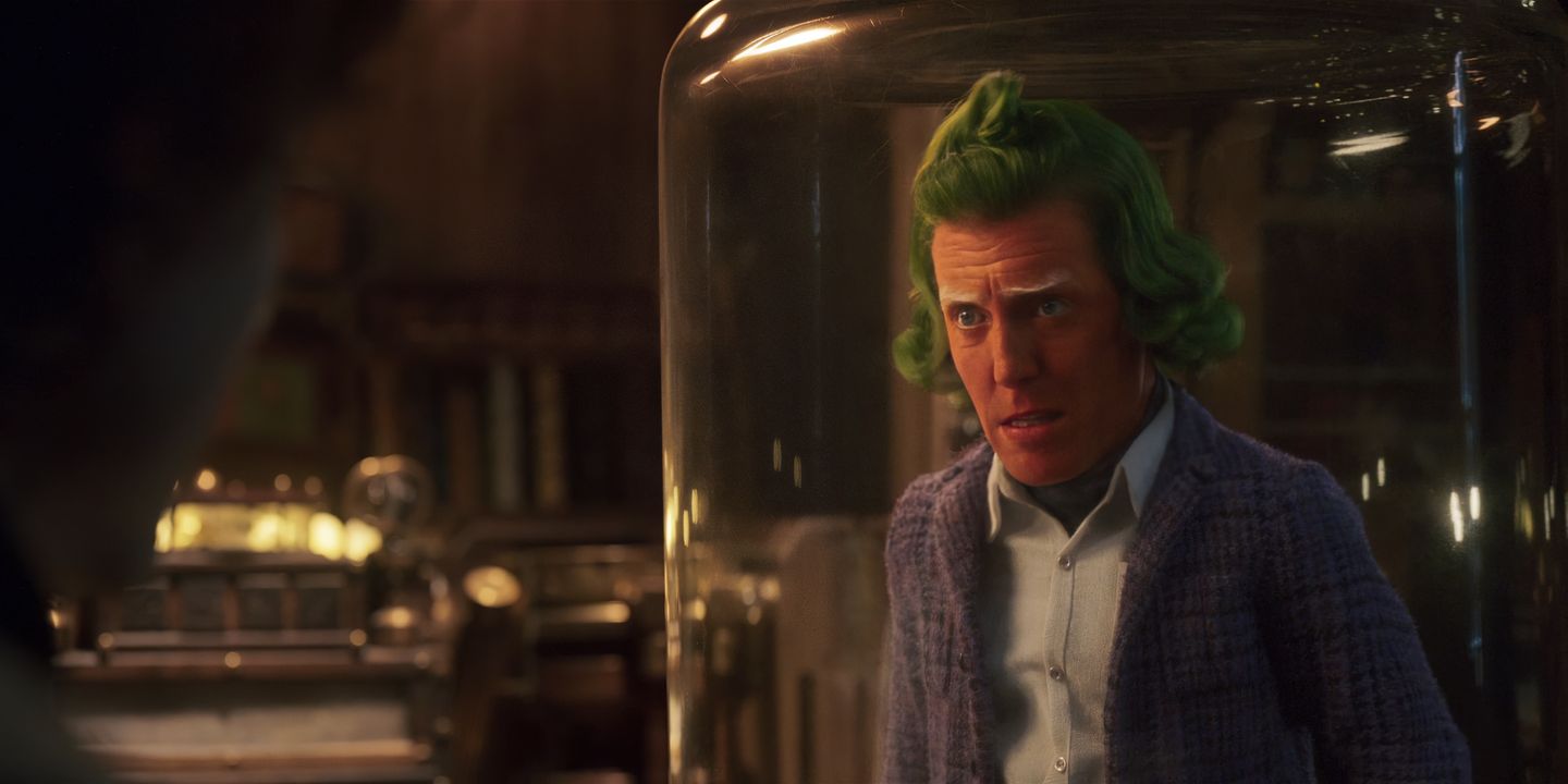 Hugh Grant i Wonka