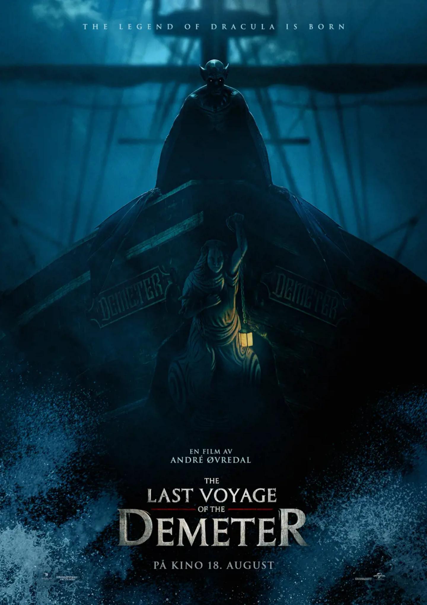 Plakat for 'The last voyage of the Demeter'