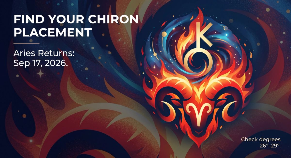 Chiron Is Back in Aries