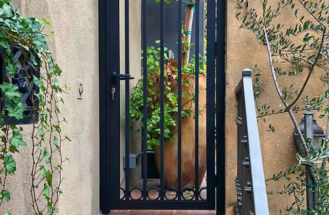 A Modern Gate with the Charm of the Old World