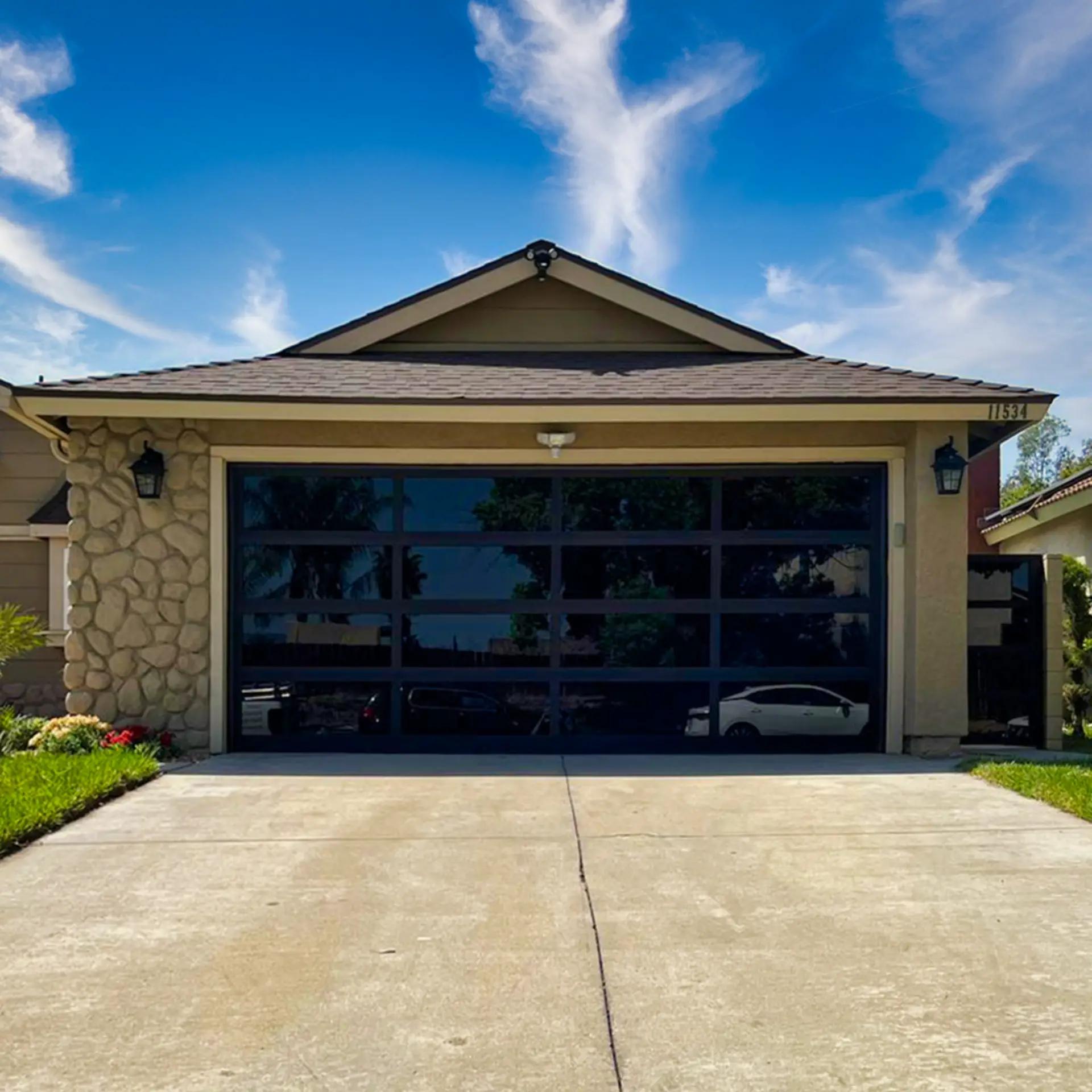 Custom Aluminum Garage Doors