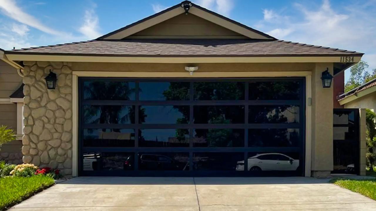 Custom Aluminum Garage Doors