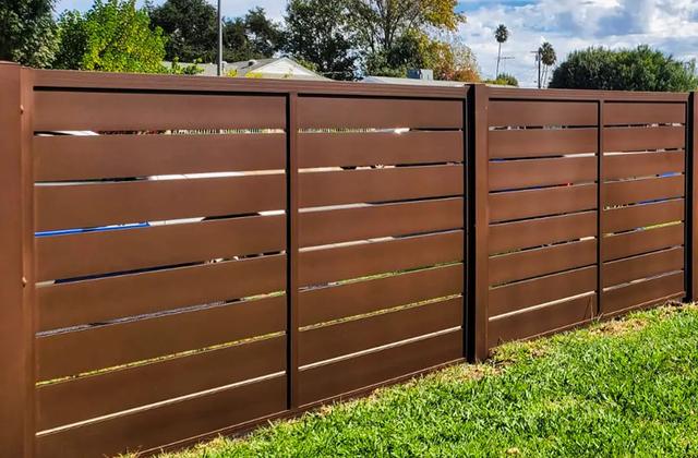 Wood-Look Aluminum Fences for San Fernando Valley Homes