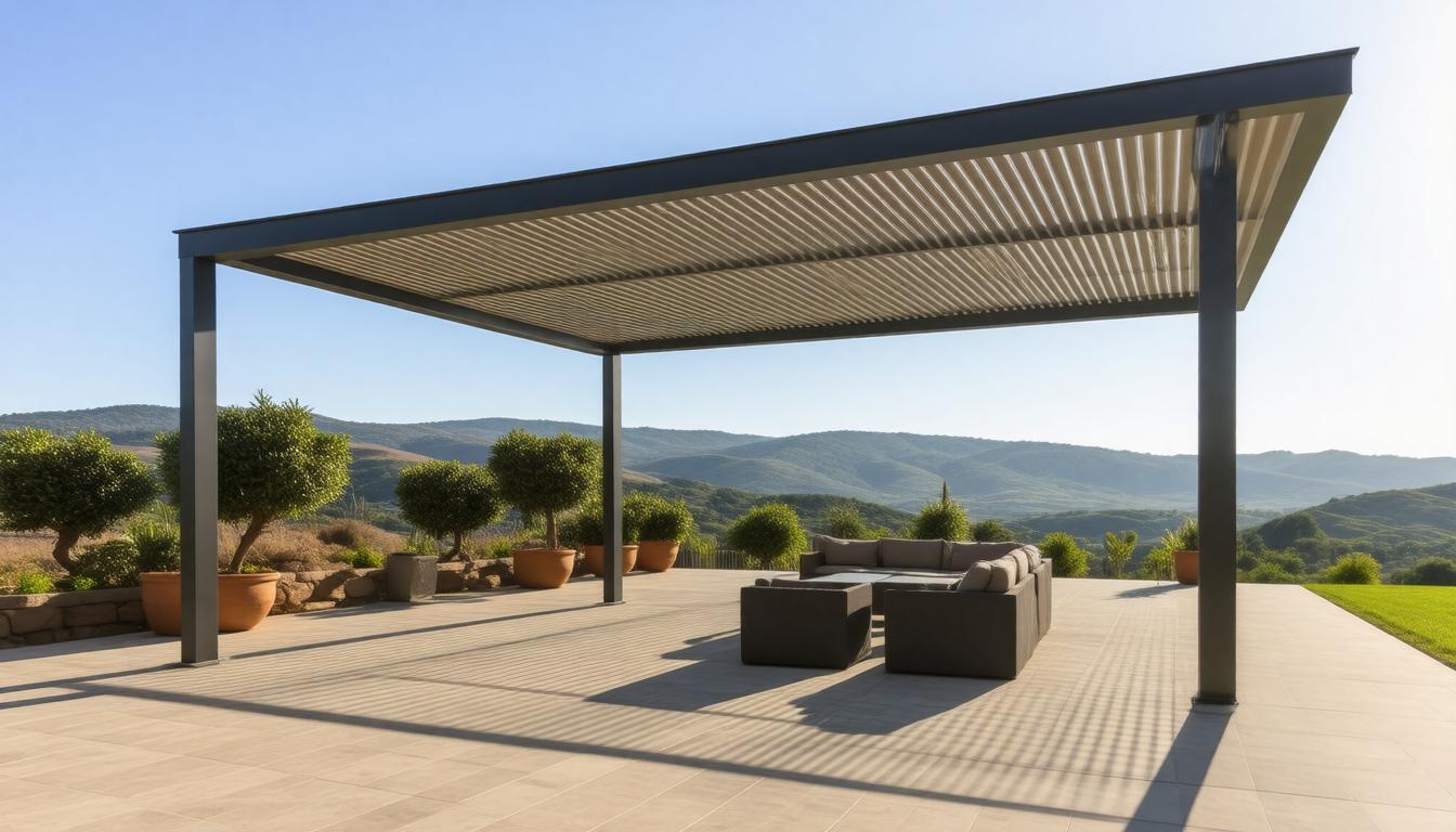 Aluminum Pergola in Olivenhain