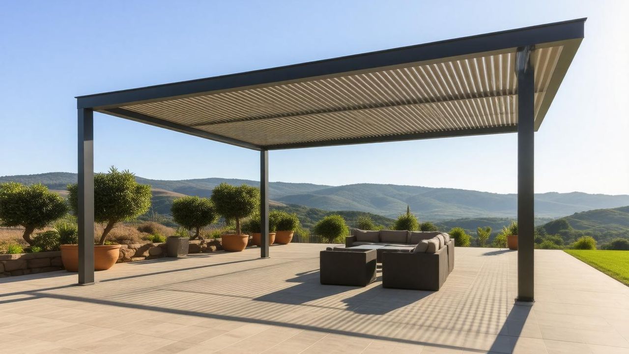 Aluminum Pergola in Olivenhain