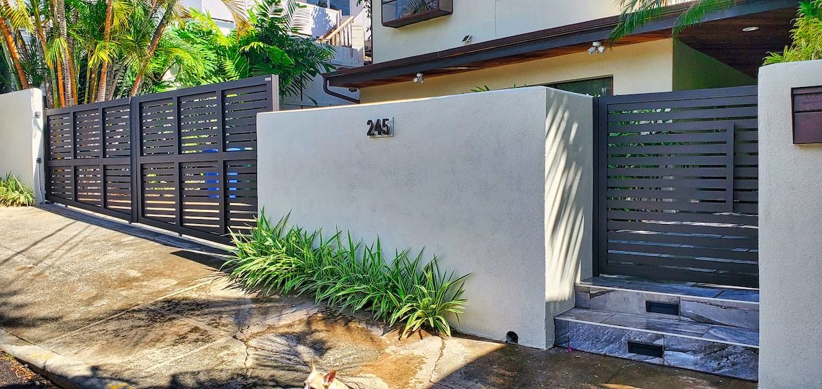 Mulholland Gate Installation - Adventure in Hawaii!