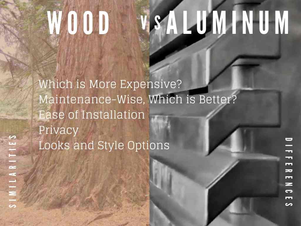 Comparing Aluminum Fence to Wood Fence, Which is the Winner?