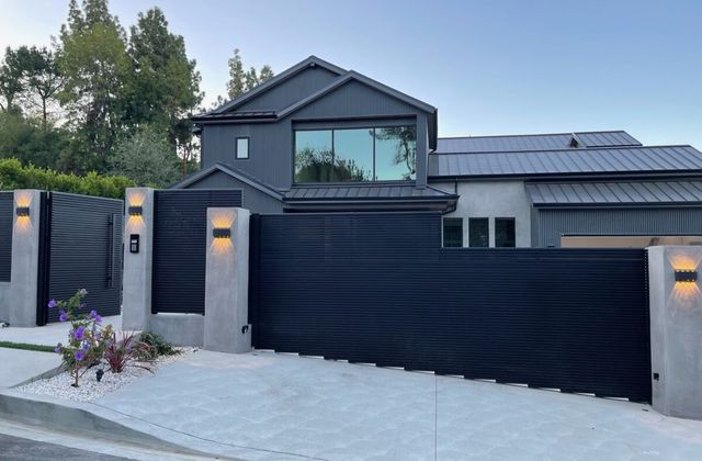 Gate of the Month - Our CEO fell in love with this Hi-Tech Gate & Fence Project