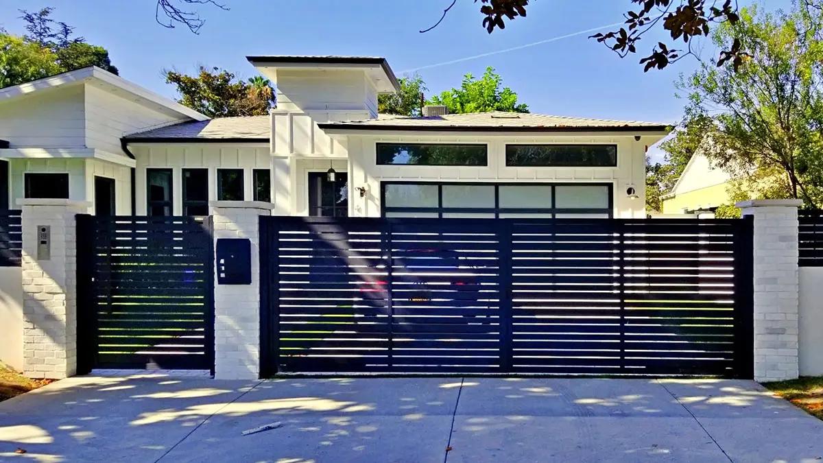 Custom Aluminum Driveway Gates in Orange County and Irvine