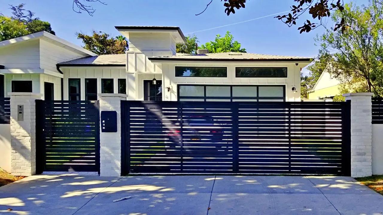 Custom Aluminum Driveway Gates in Orange County and Irvine