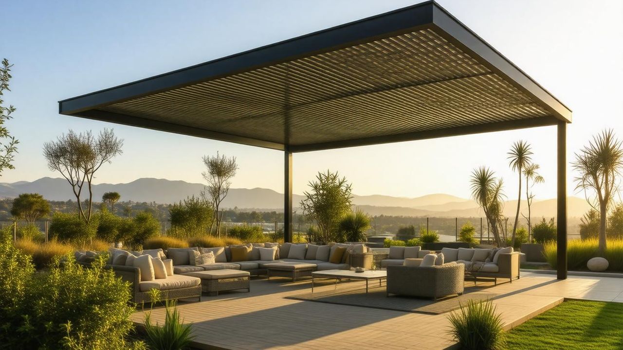 Aluminum Pergola in Westlake Village, CA