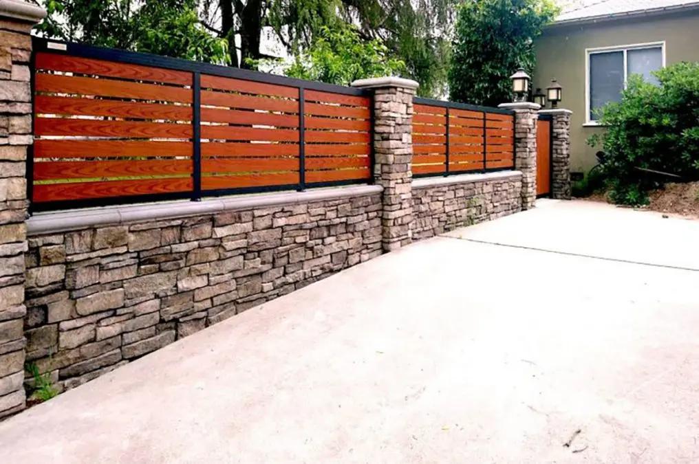 Wood-Look Aluminum Fencing in Thousand Oaks and Ventura County