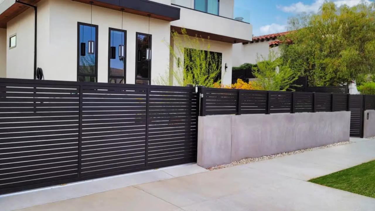 Upgrade Your Driveway with Modern Aluminum Gates