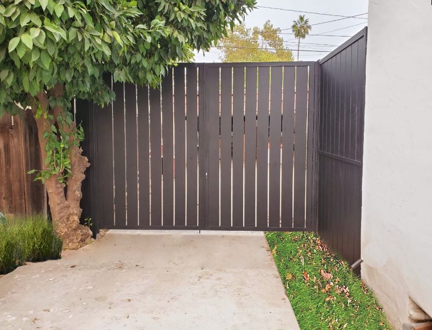 Our Most Popular Gate of the Month - Vertical Driveway Gate Alhambra California