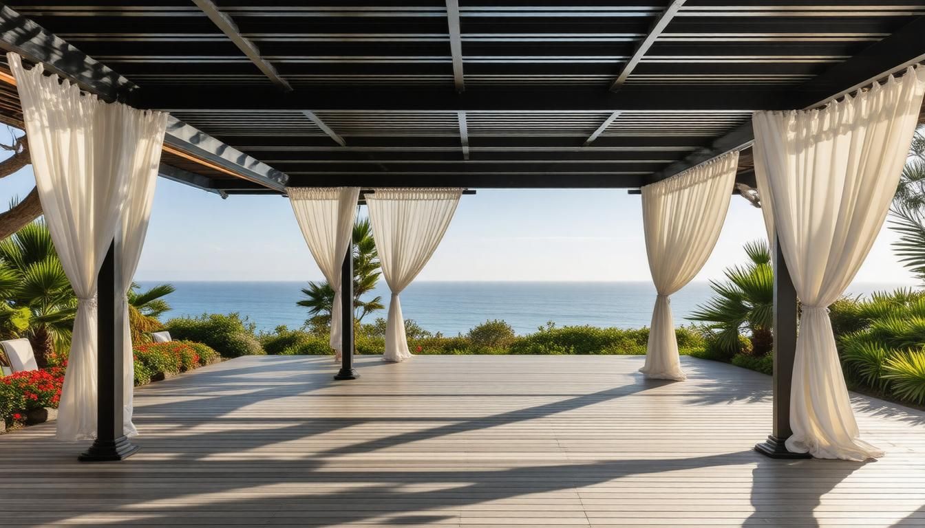 Aluminum Pergola in La Jolla, CA