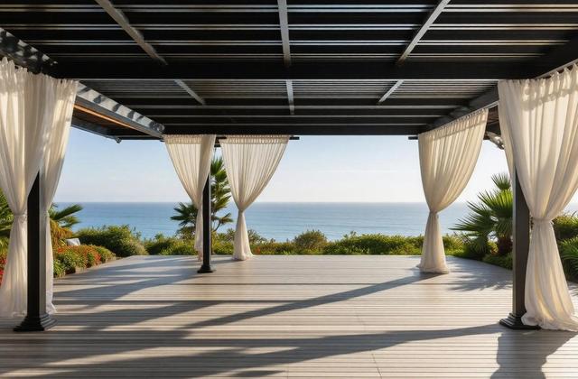 Aluminum Pergola in La Jolla, CA