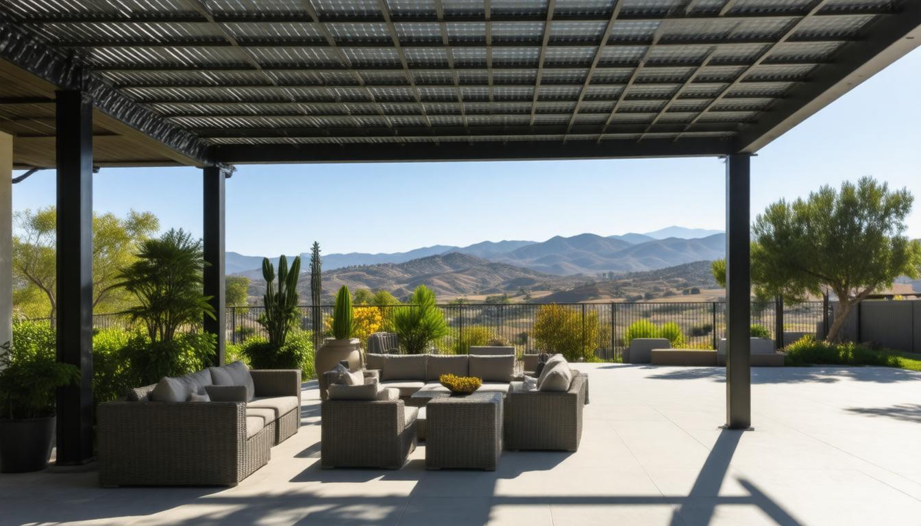 Aluminum Pergola in Santa Clarita