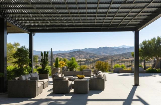 Aluminum Pergola in Santa Clarita