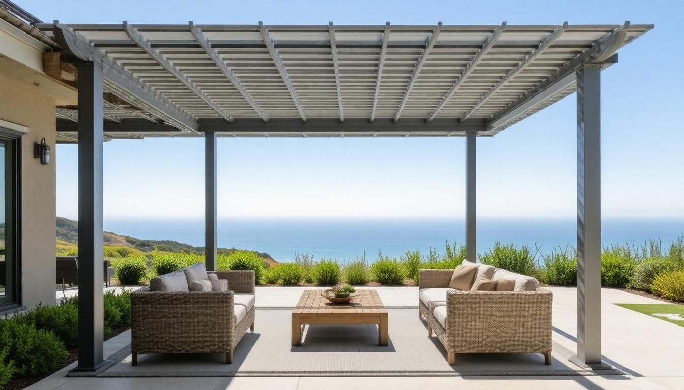 Aluminum Pergola in Rancho Palos Verdes, CA