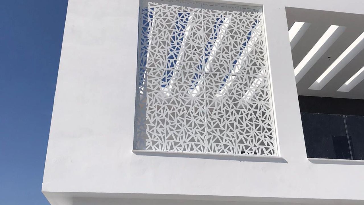 Laser Cut Aluminum