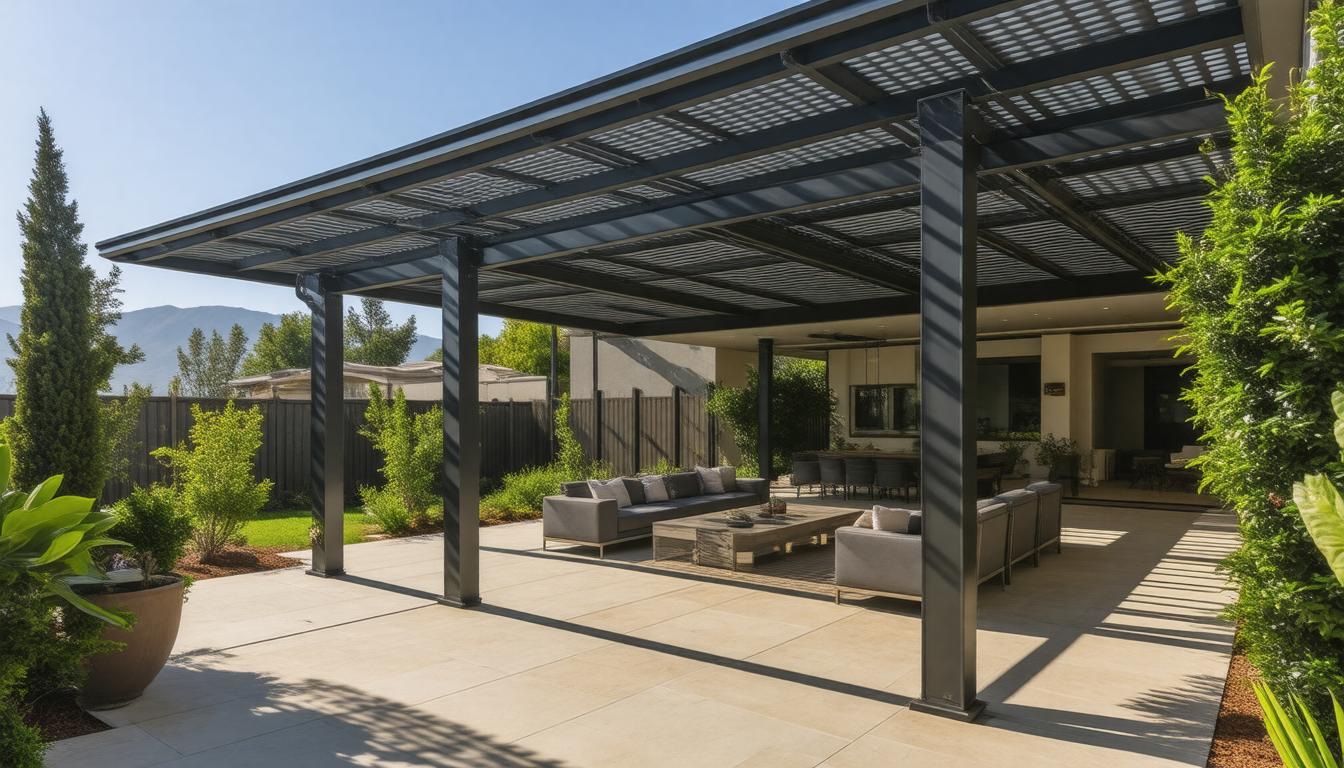 Aluminum Pergola in Encino, CA
